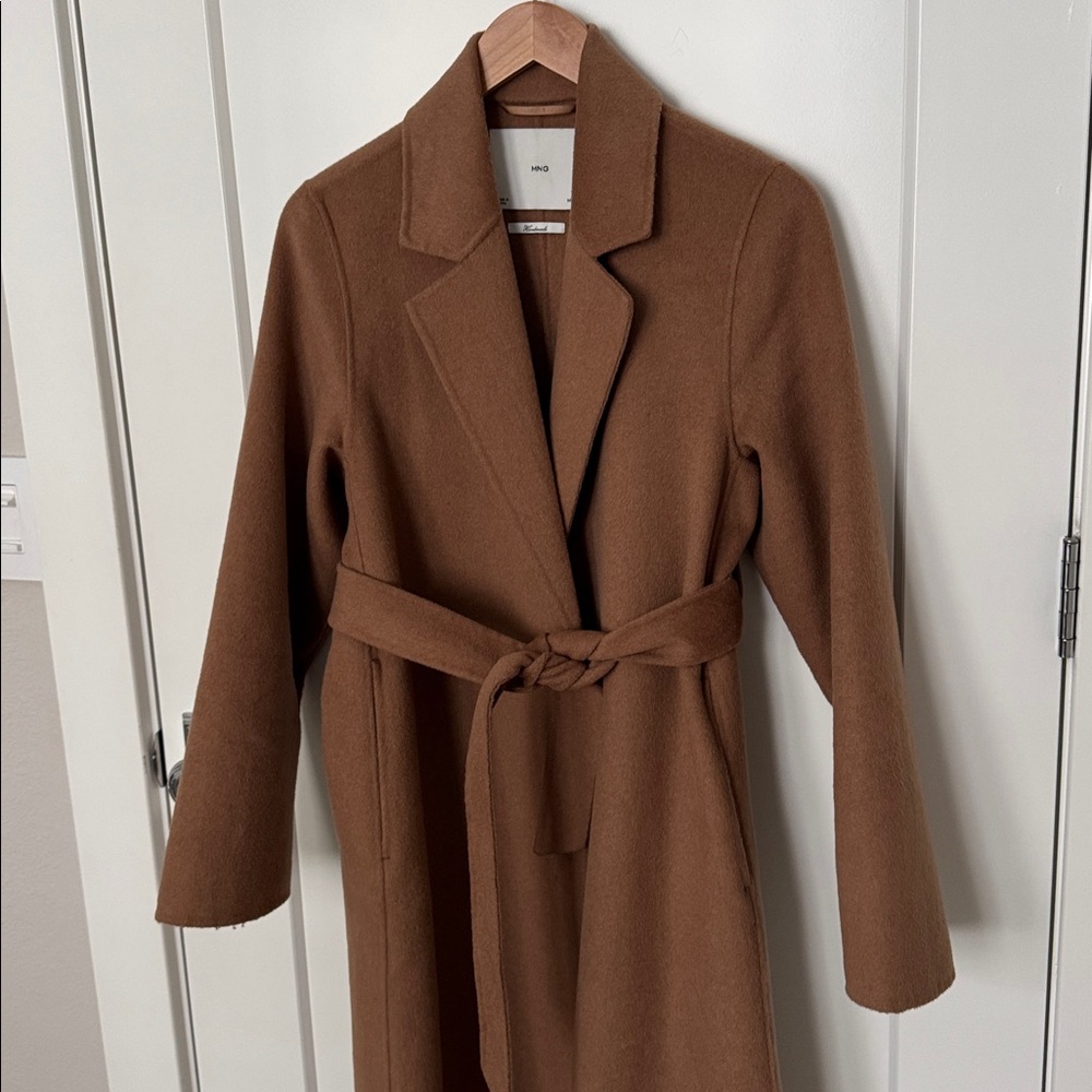 Mango Belted Handmade Coat - Picture 7 of 9
